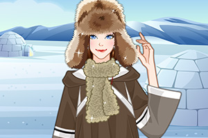 爱斯基摩女孩化妆