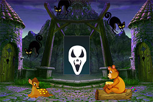 蓝紫色森林逃脱