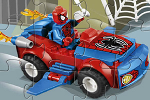 蜘蛛侠汽车拼图