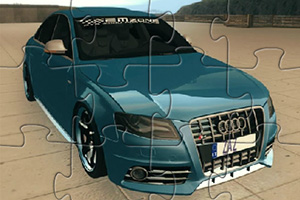 奥迪S4汽车拼图