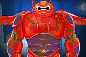 大白的盔甲保养