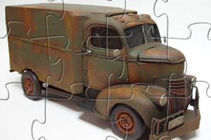 生锈的吉普拼图