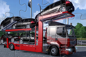 汽车运输卡车拼图