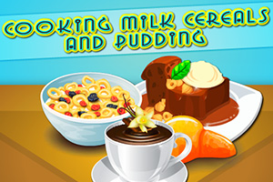 牛奶燕麦和布丁