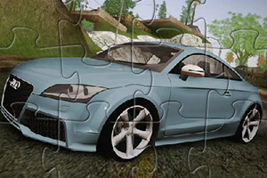 奥迪TT跑车拼图