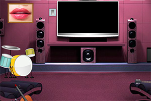 摇滚女孩逃出房间