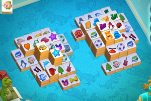 小动物麻将连连看