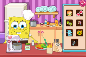 海绵宝宝厨房偷懒