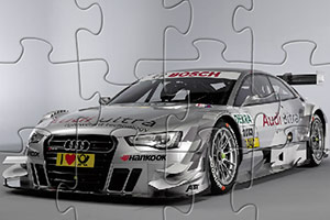 奥迪RS5轿车拼图