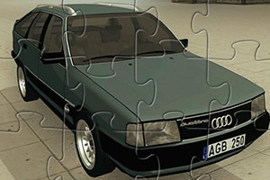 第三代奥迪100拼图