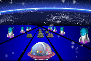 外星飞船竞速赛