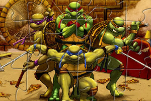 忍者神龟格斗拼图