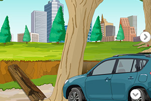 旅行者逃出森林