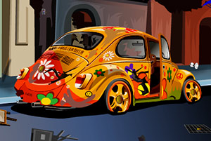 废弃车场寻宝逃脱