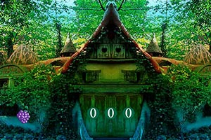 鹦鹉逃脱棕榈森林