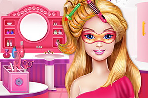 超级芭比爱美发