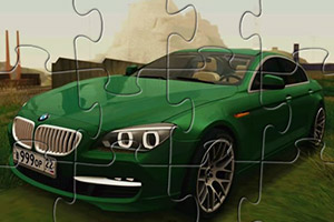 宝马6系汽车拼图