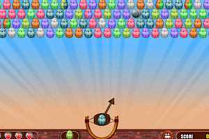 射击复活节彩蛋泡泡龙