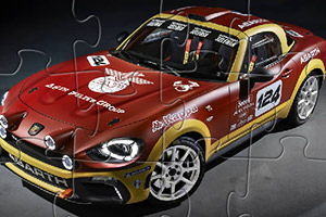 菲亚特跑车拼图