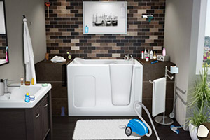 现代浴室找物品