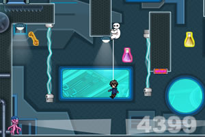 小宏与大白勇闯实验室