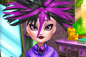 乌鸦女王爱美发