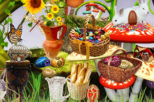 需要帮助的复活节兔子