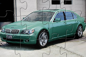 宝马7系限量版拼图