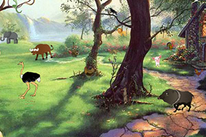 动物园里隐藏的动物