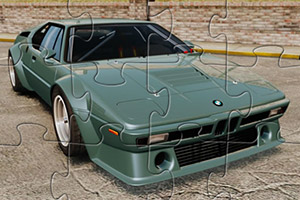 宝马M1汽车拼图