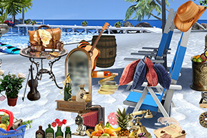 神秘的热带度假村