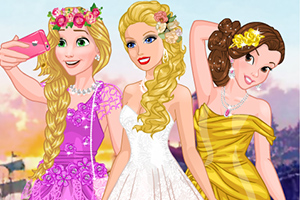 芭比的婚礼自拍