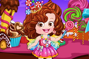 可爱宝贝在糖果乐园