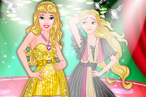 长发公主和灰姑娘模特比赛