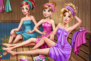 迪士尼公主去汗蒸