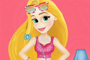 长发公主的脸书照片