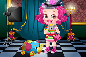 可爱宝贝当摄影师