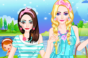 好闺蜜的盛夏装扮