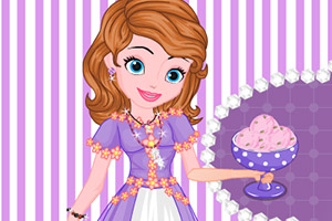 索菲亚制作冰淇淋