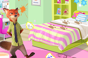 疯狂动物城整理房间