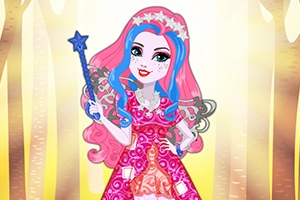 女孩的精灵装扮