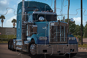 肯沃斯W900大卡车