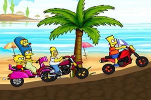 辛普森一家骑摩托