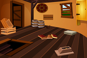 逃脱被遗弃的木船