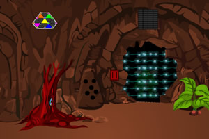 小怪物逃出洞穴