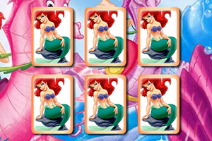 爱丽儿公主记忆卡