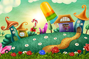 松鼠逃离糖果岛