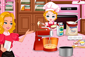 和妈妈一起下厨