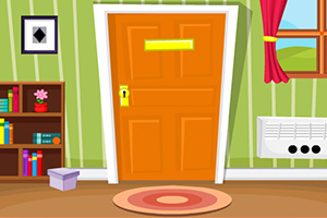 逃出明亮绿色小屋