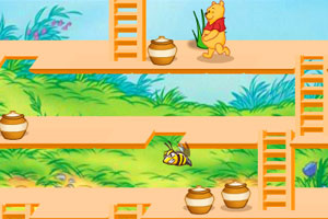 偷吃蜂蜜的维尼